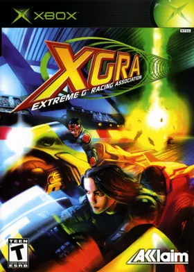 XGRA Extreme G Racing Association (USA) box cover front